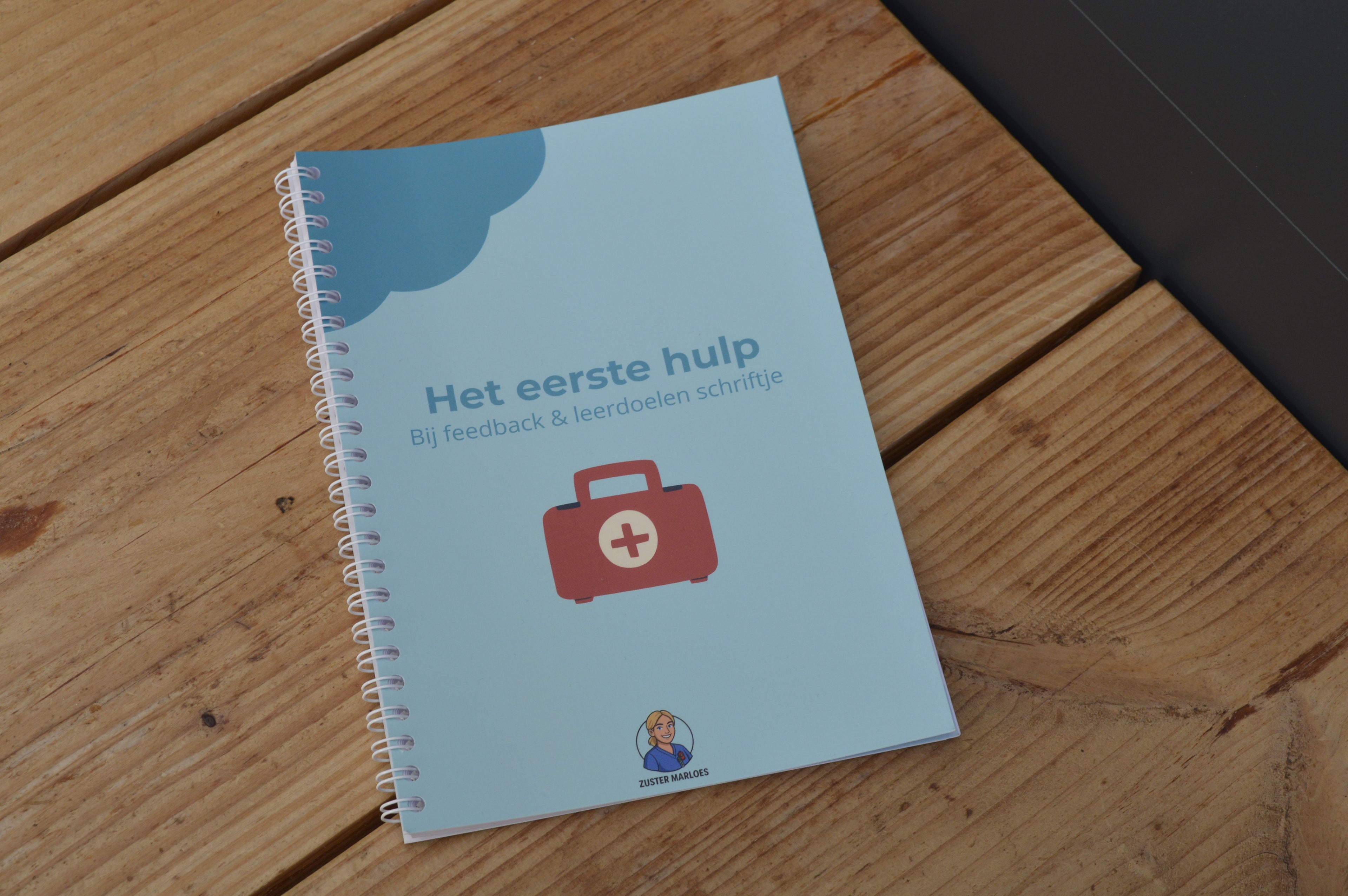 Het eerste hulp bij leerdoelen en feedback schriftje