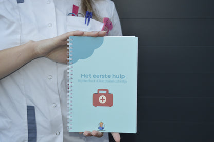 Het eerste hulp bij leerdoelen en feedback schriftje